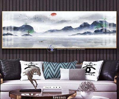 File PSD File tranh hiện đại pha lê gương KF65965 (gốc) nhiều lớp (multi-layer)