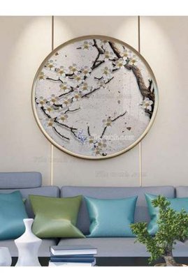 File gốc File tranh hiện đại pha lê gương KF66020 (cho in ấn) từ kho Filetranh