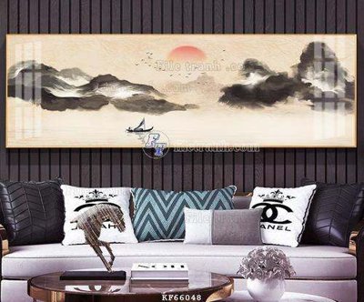 File in trần File tranh hiện đại pha lê gương KF66048 (bản gốc) trời sao