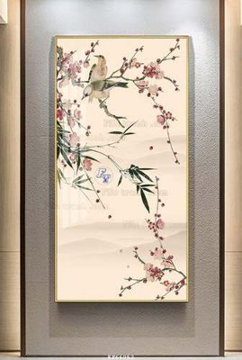 Chi tiết file gốc File tranh hiện đại pha lê gương KF66052 (cho in tráng gương)