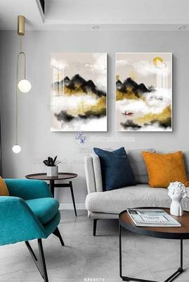 File in trần File tranh hiện đại pha lê gương KF66070 (bản gốc) 5D