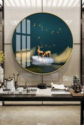 File gốc File tranh hiện đại pha lê gương KF66122 (in mica) cắt laser