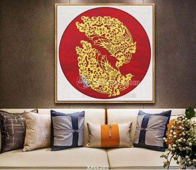 File tranh File tranh hiện đại pha lê gương KF66201 (bản gốc) in canvas