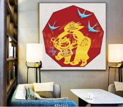 Tải file File tranh hiện đại pha lê gương KF66202 (gốc) làm file in ấn