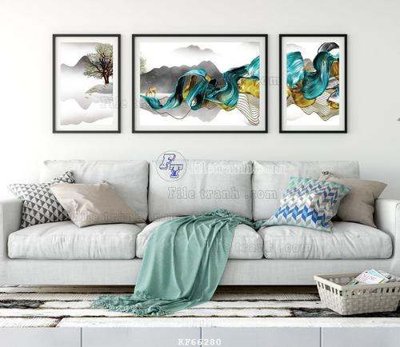 Tệp tin gốc File tranh hiện đại pha lê gương KF66280 (chất lượng) File tranh hiện đại pha lê gương KF66280