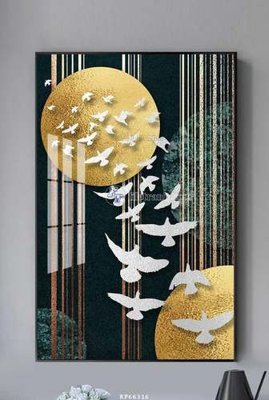 File gốc File tranh hiện đại pha lê gương KF66316 (in ấn) màu sắc trung thực