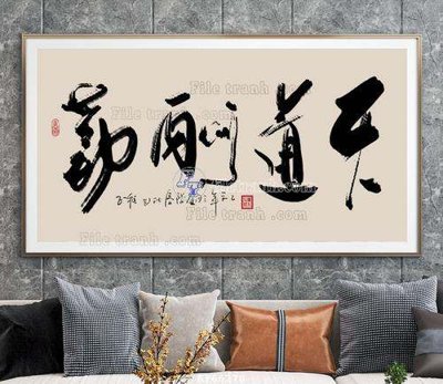 File tranh File tranh hiện đại pha lê gương KF66370 (ảnh gốc) sắc nét hoàn hảo