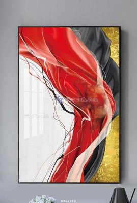 File tranh gốc File tranh hiện đại pha lê gương KF66399 (bản quyền) độc đáo