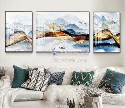 Download file gốc File tranh hiện đại pha lê gương KF66410 (độ nét cao)