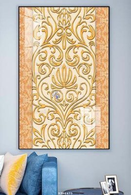 File gốc File tranh hiện đại pha lê gương KF66473 (bản quyền) cho in ấn