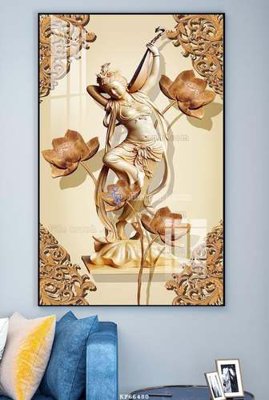 Tải file File tranh hiện đại pha lê gương KF66480 (gốc) in ấn ngay lập tức