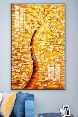 File PSD File tranh hiện đại pha lê gương KF66504 (chất lượng in ấn)