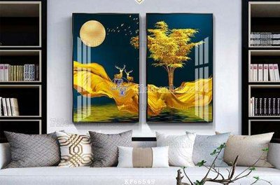 Download file gốc File tranh hiện đại pha lê gương KF66549 (in lụa) nghệ thuật