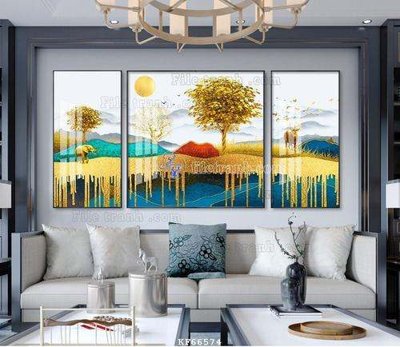 Tải file gốc File tranh hiện đại pha lê gương KF66574 (in khổ lớn) không mờ