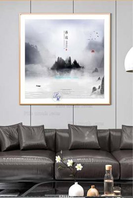 File gốc in tráng gương File tranh hiện đại pha lê gương KF66630 chi tiết