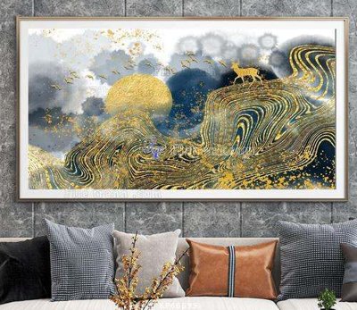 Tệp tin gốc File tranh hiện đại pha lê gương KF66699 (dùng cho in) File tranh hiện đại pha lê gương KF66699