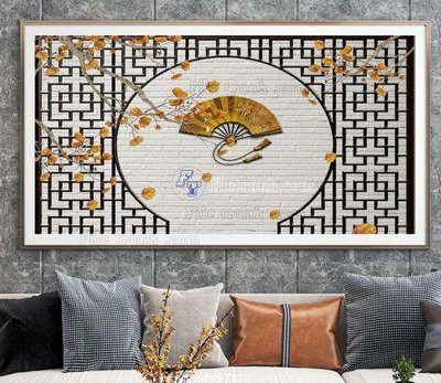 Download file gốc File tranh hiện đại pha lê gương KF66721 (độ nét cao)