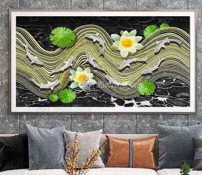 Tải file File tranh hiện đại pha lê gương KF66740 (PSD) cho in tranh kính