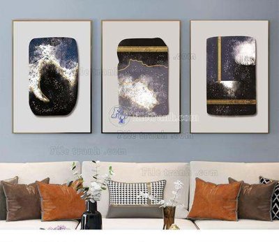 Tải file File tranh hiện đại pha lê gương KF66760 (gốc) in ấn chất lượng