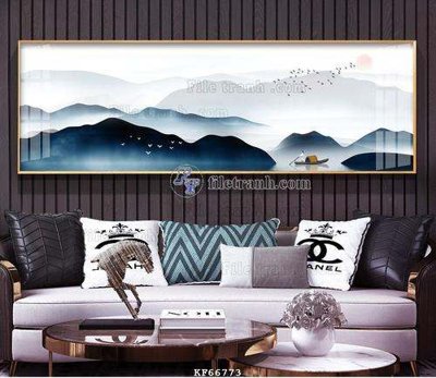 File tranh gốc File tranh hiện đại pha lê gương KF66773 (bản quyền) độc đáo