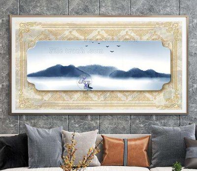 Download file gốc File tranh hiện đại pha lê gương KF66776 (dùng cho in ấn)