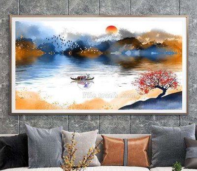 Download file File tranh hiện đại pha lê gương KF66790 (gốc) in mica ốp bếp