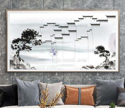 Tải file File tranh hiện đại pha lê gương KF66794 (gốc) in ấn chất lượng