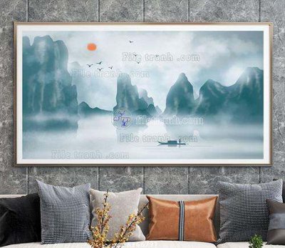 Download file gốc File tranh hiện đại pha lê gương KF66797 (độ nét cao)