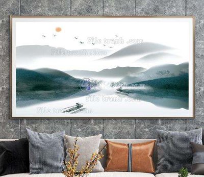 Tệp tin gốc File tranh hiện đại pha lê gương KF66799 (chất lượng cao) File tranh hiện đại pha lê gương KF66799