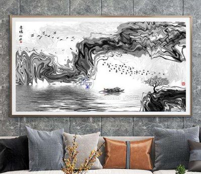 Tải file File tranh hiện đại pha lê gương KF66819 (gốc) in ấn chất lượng