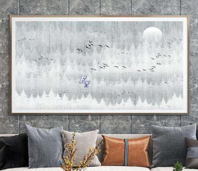 Download file gốc File tranh hiện đại pha lê gương KF66866 (dùng cho in ấn)