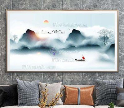 Tải về file gốc File tranh hiện đại pha lê gương KF66870 (dùng cho in quảng cáo)