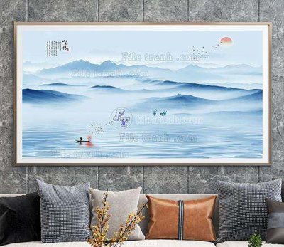 File gốc File tranh hiện đại pha lê gương KF66899 (chủ đề hiện đại) trang trí