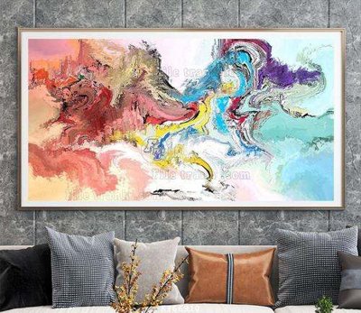 File tranh quảng cáo File tranh hiện đại pha lê gương KF66910 (download file gốc)