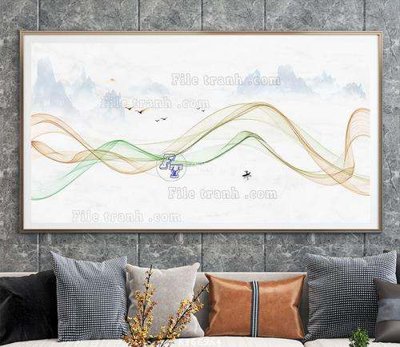 File tranh File tranh hiện đại pha lê gương KF66964 (ảnh gốc) độc quyền