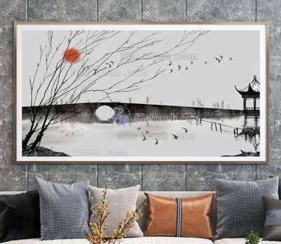 File gốc File tranh hiện đại pha lê gương KF66991 (chuẩn màu) cho in offset