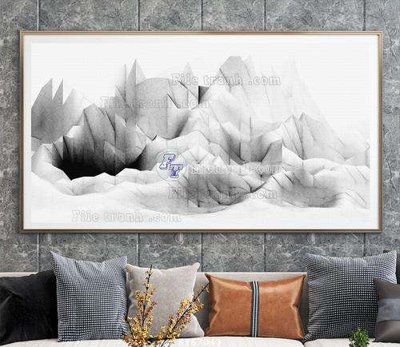 Ảnh mô tả file gốc in mica File tranh hiện đại pha lê gương KF67043