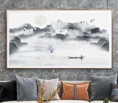 Download file File tranh hiện đại pha lê gương KF67104 (gốc) in mica ốp bếp