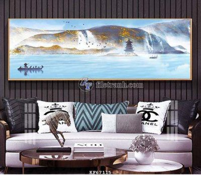 File in mica File tranh hiện đại pha lê gương KF67115 (bản gốc) sắc sảo