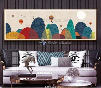 File tranh gốc File tranh hiện đại pha lê gương KF67131 (bản đẹp) độc quyền