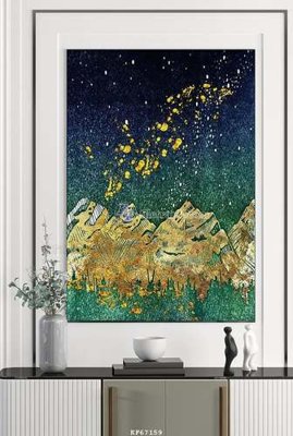 File tranh PSD File tranh hiện đại pha lê gương KF67159 chất lượng cao