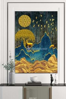 Tải file gốc File tranh hiện đại pha lê gương KF67167 (in bạt) quảng cáo