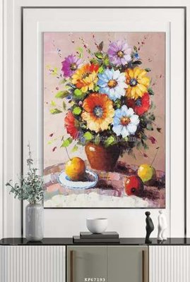 File gốc File tranh hiện đại pha lê gương KF67193 (in lụa) tranh phong thủy