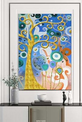 Hình ảnh gốc File tranh hiện đại pha lê gương KF67209 (để in khổ lớn)