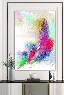 File in trần File tranh hiện đại pha lê gương KF67217 (bản gốc) hoa văn