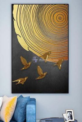 File tranh gốc File tranh hiện đại pha lê gương KF67230 (sắc nét từng chi tiết)