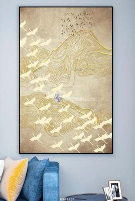 File tranh File tranh hiện đại pha lê gương KF67237 (gốc) phong cách tối giản