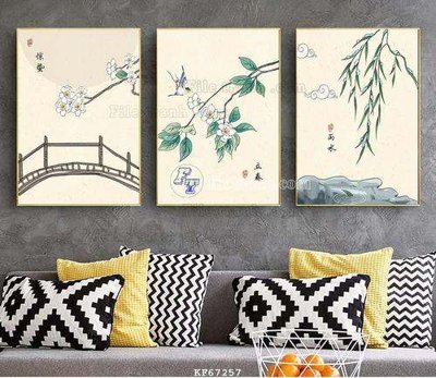 File ảnh File tranh hiện đại pha lê gương KF67257 (gốc) in backdrop sự kiện