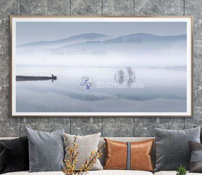 File tranh gốc File tranh hiện đại pha lê gương KF67333 chủ đề hiện đại