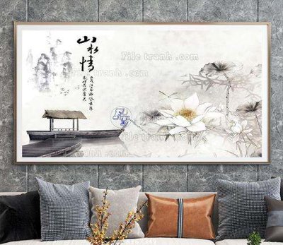 File PSD File tranh hiện đại pha lê gương KF67349 (nguyên bản) cho thiết kế